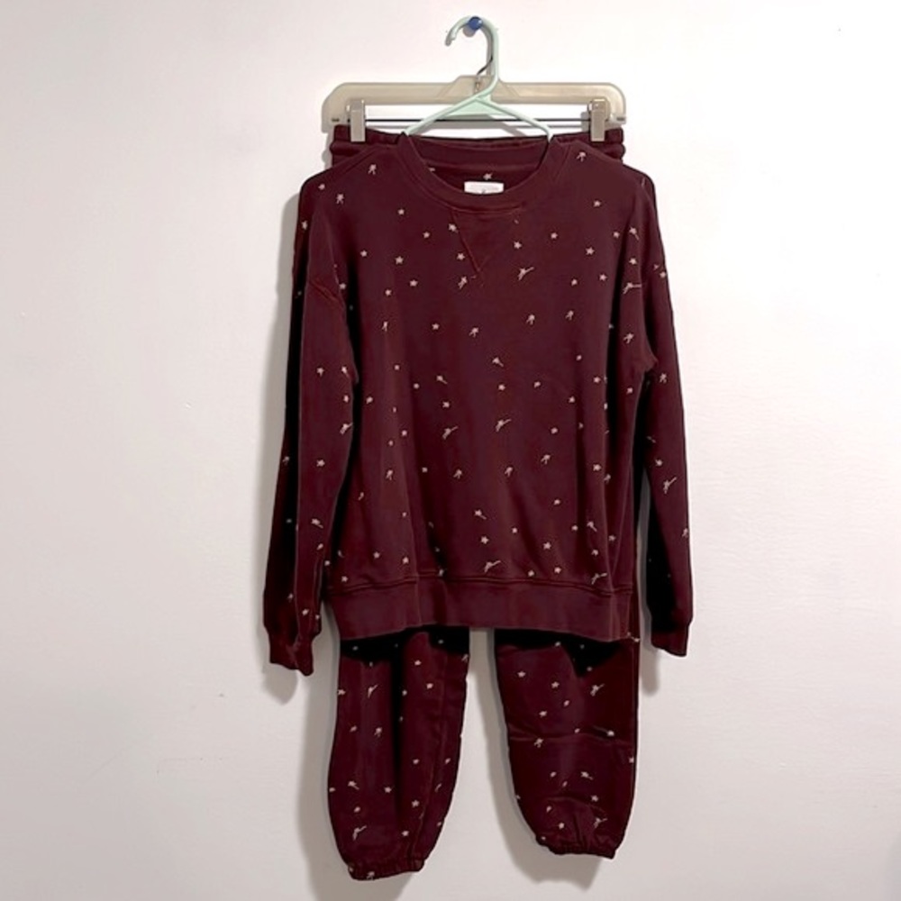 Lou & Grey Shooting Star Terry Sweatshirt & Sweatpants